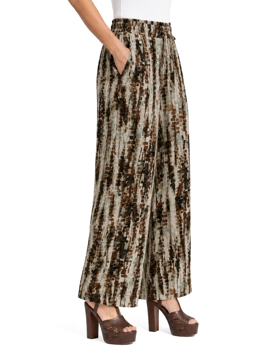 Pantalón Pijamero Beige Mika