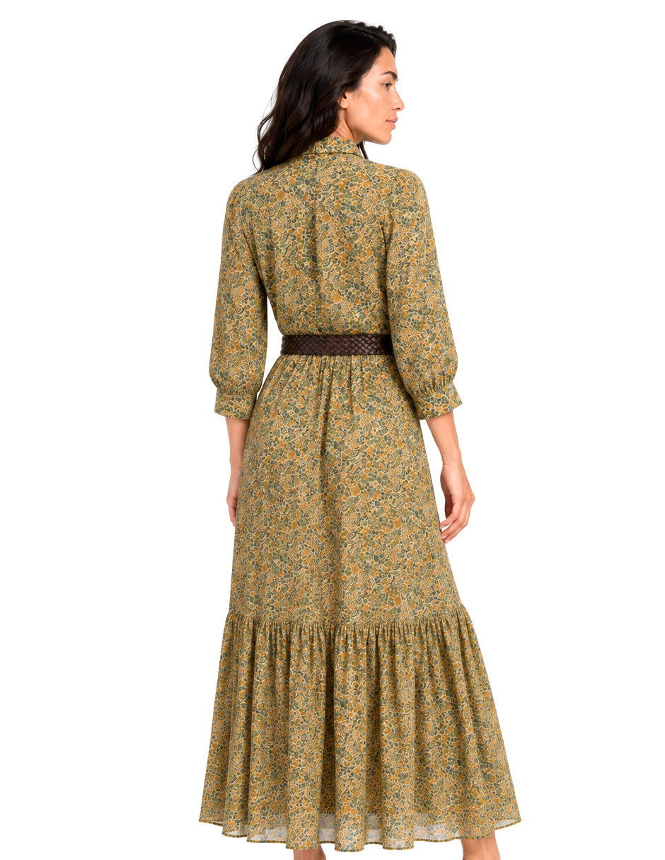 Vestido Verde Solagne