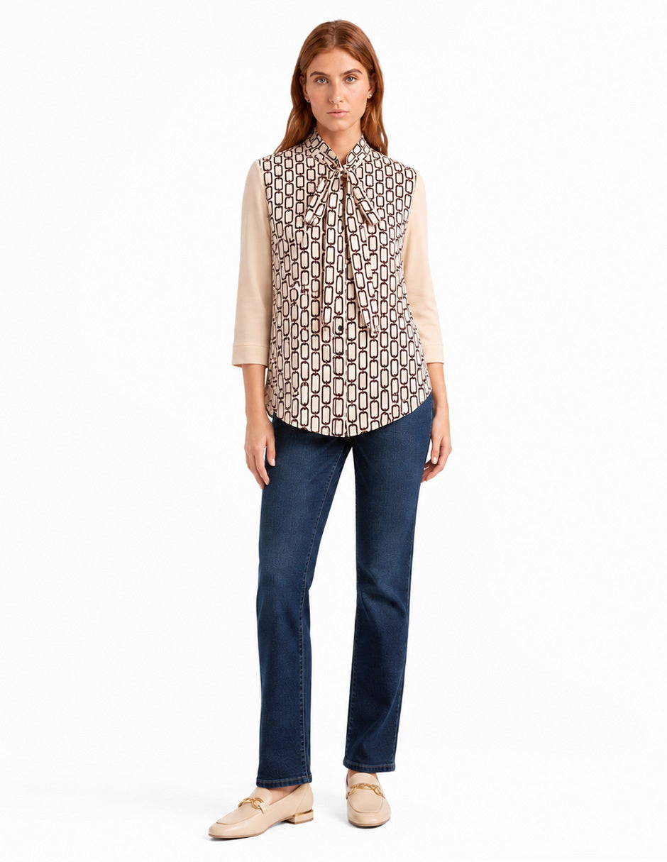 Blusa Beige Esenciales
