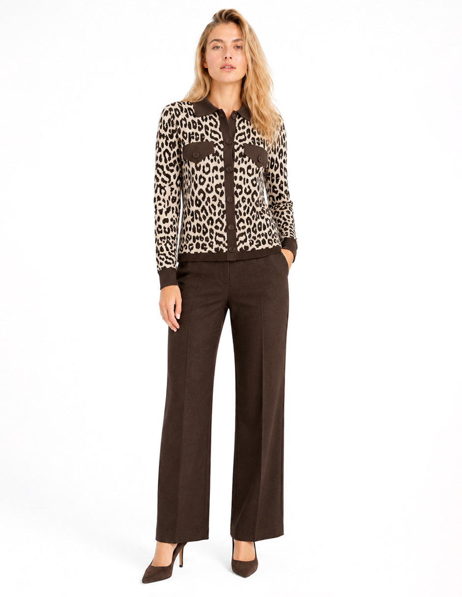 Suéter Animal Print Esenciales