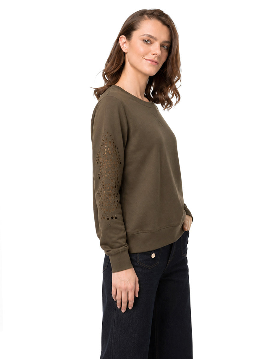 Sudadera Olivo Charo