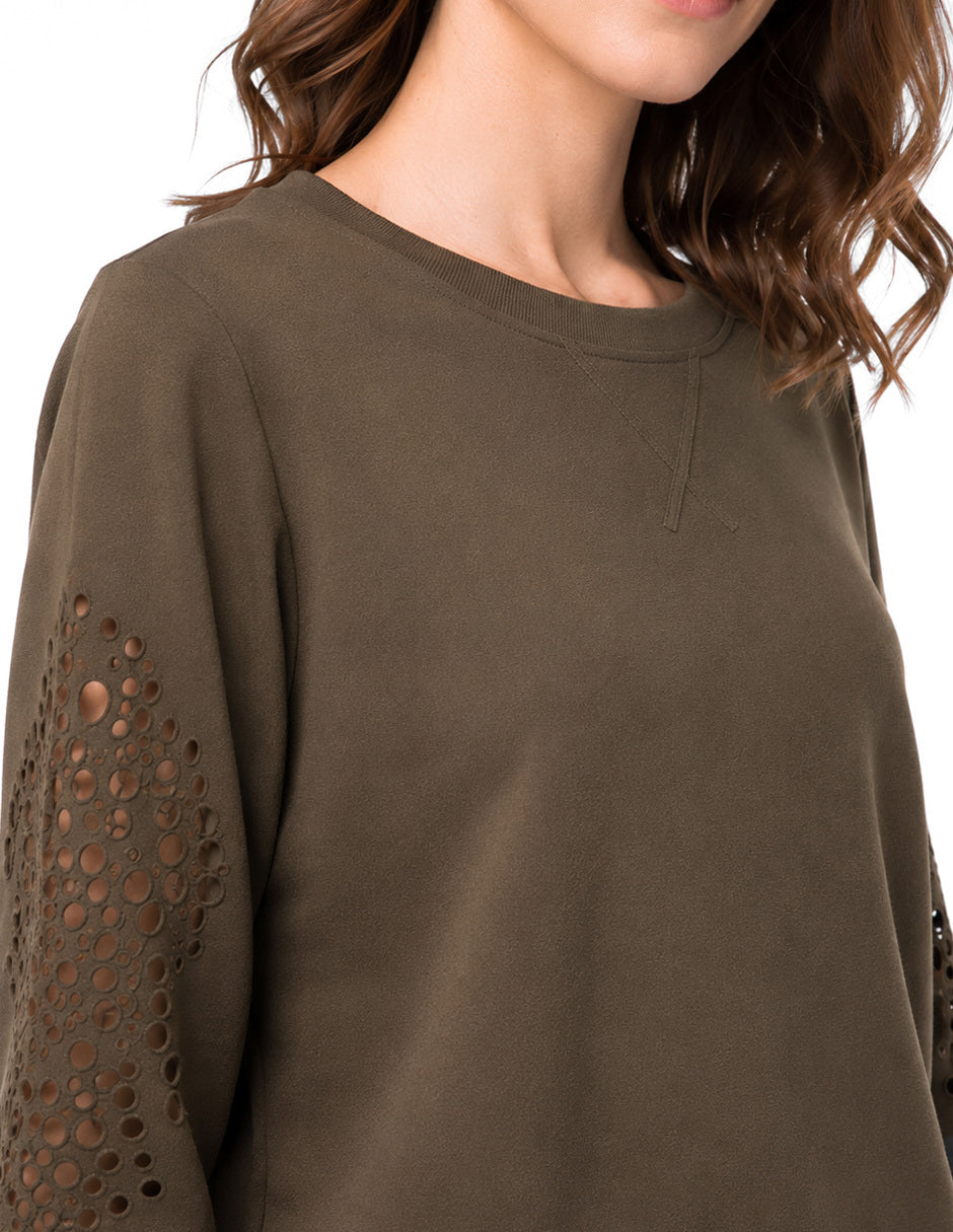 Sudadera Olivo Charo