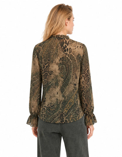 Blusa Café Mariam