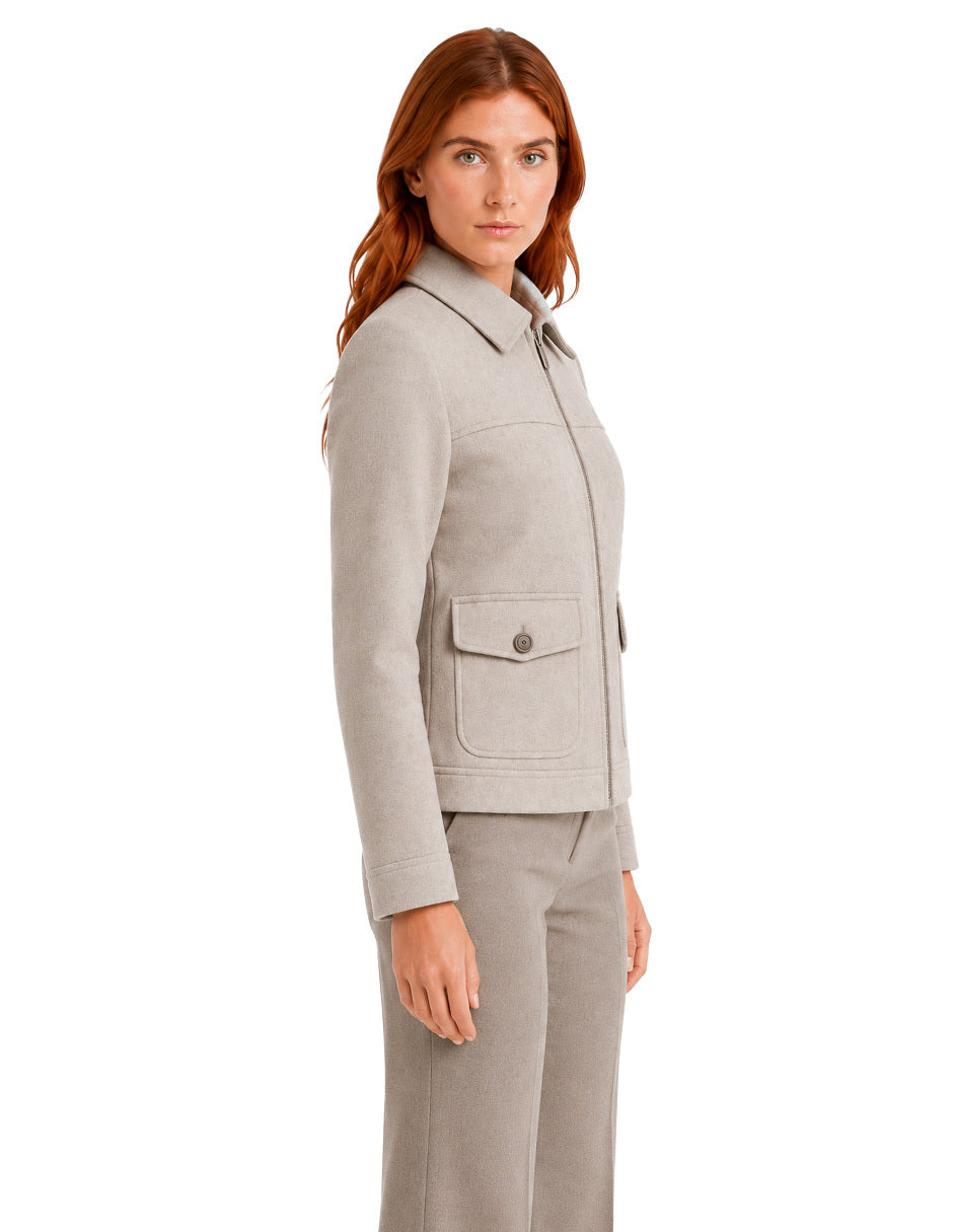 Chamarra Beige Brielle