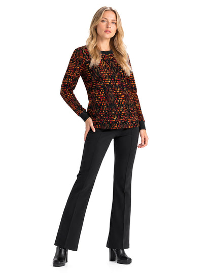 Blusa Mesh Negro Oyuki