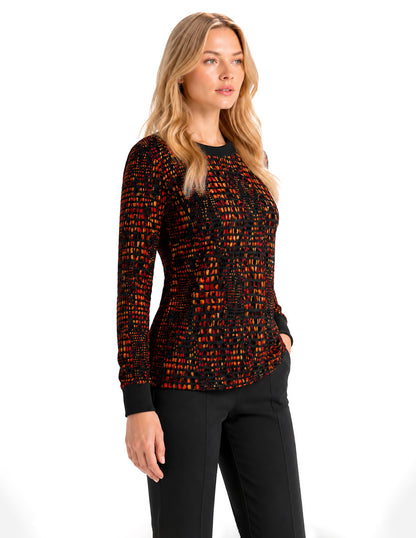 Blusa Mesh Negro Oyuki