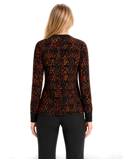 Blusa Mesh Negro Oyuki