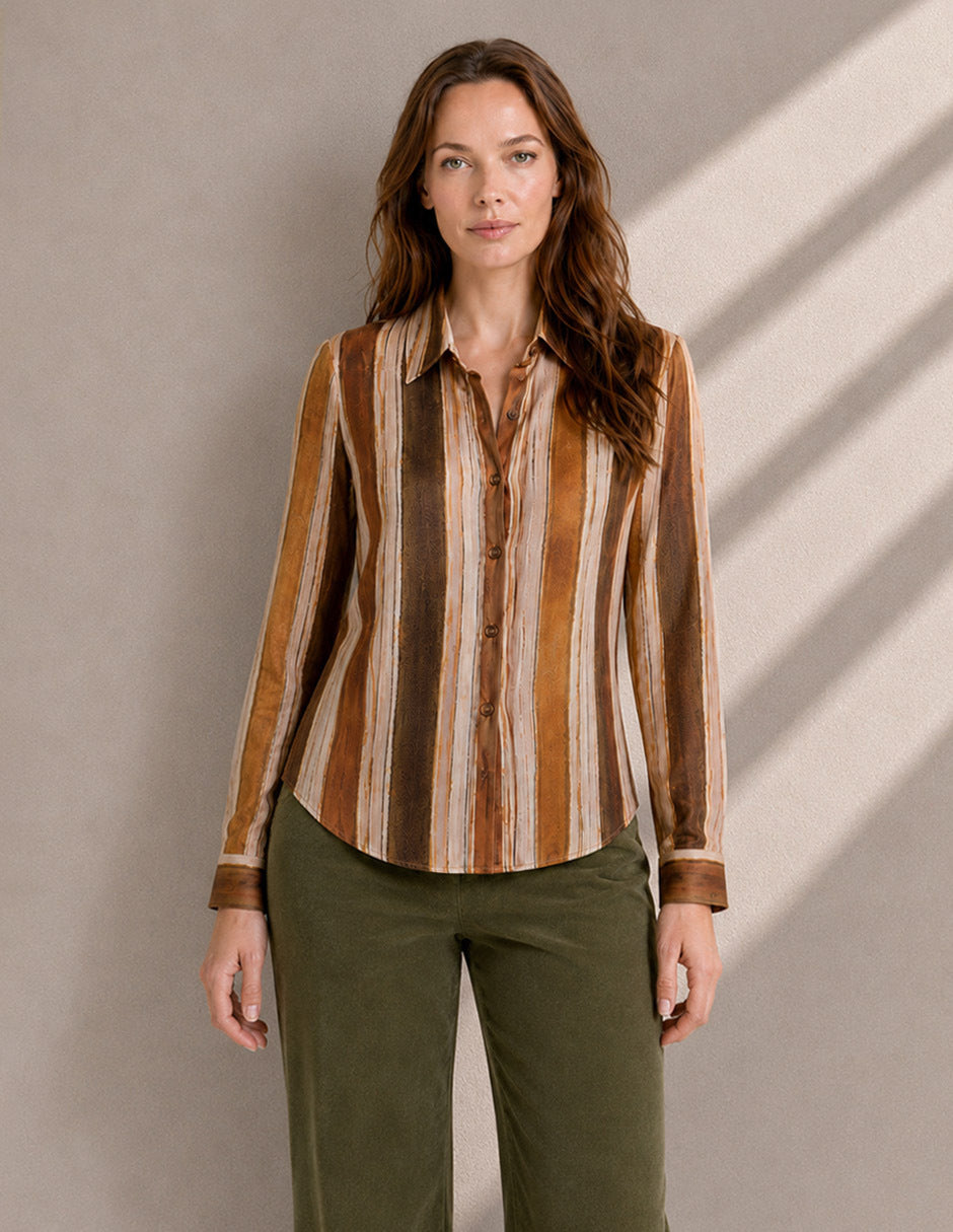 Blusa Café Gaby