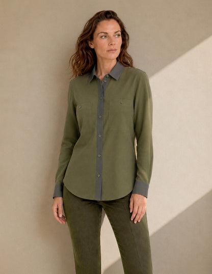 Blusa Olivo Gaby