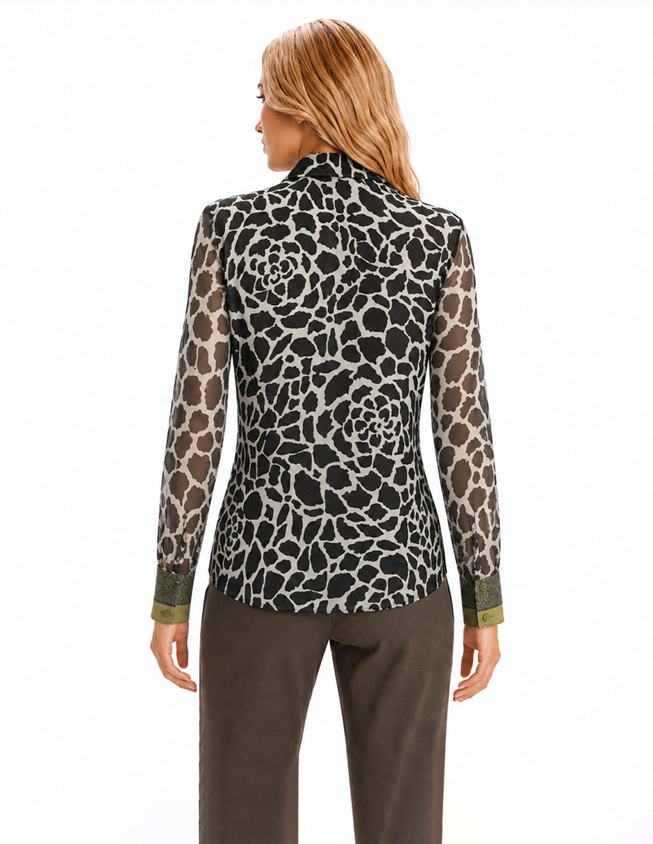 Blusa Camisera Verde Rosaura