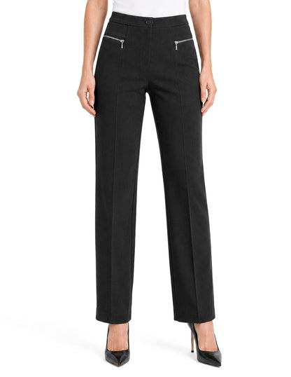Pantalón Negro Gamuza Harriet