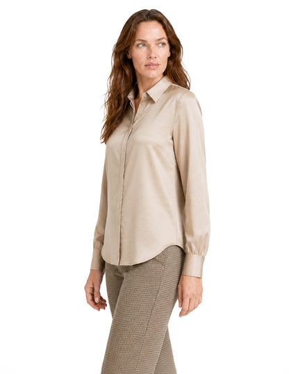 Blusa Camisera Beige Harriet