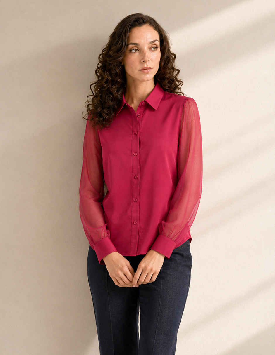 Blusa Fucsia Gisela
