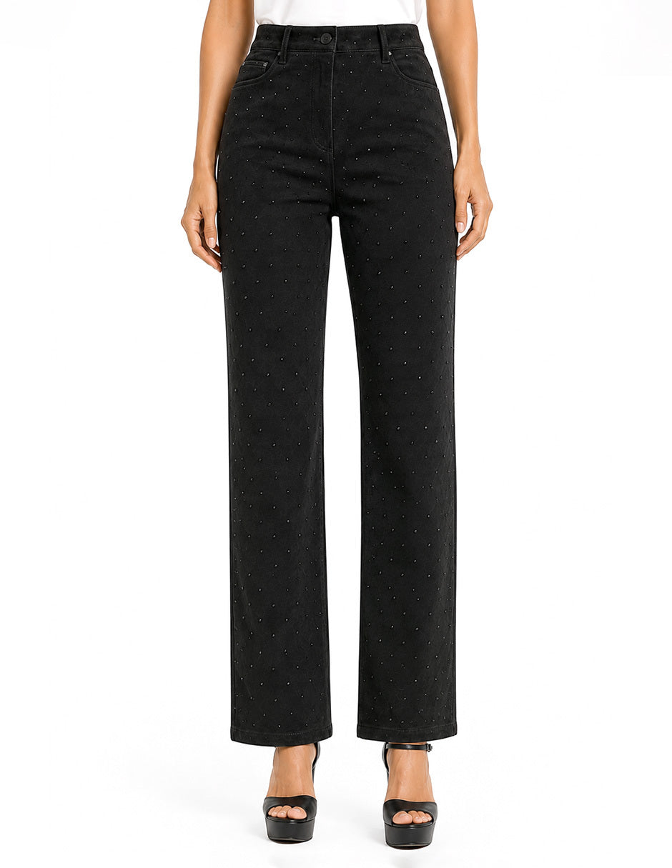 Pantalón Gamuza Negro Elea