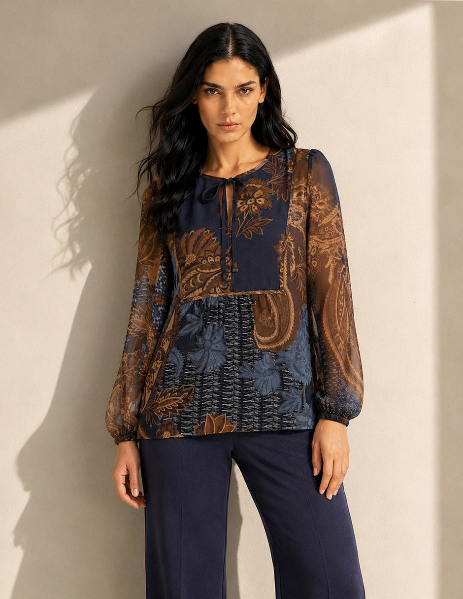 Blusa Café Daina