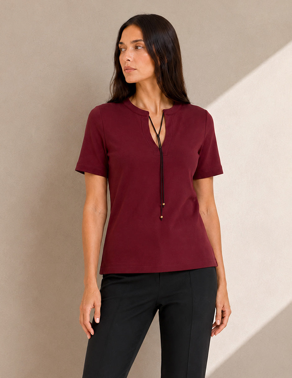 Blusa Vino Fanny