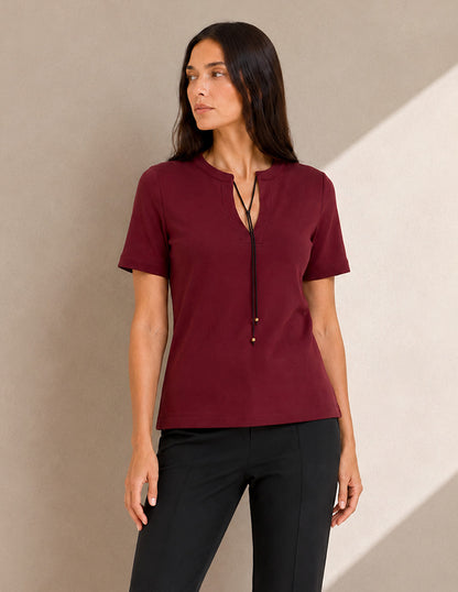 Blusa Vino Fanny
