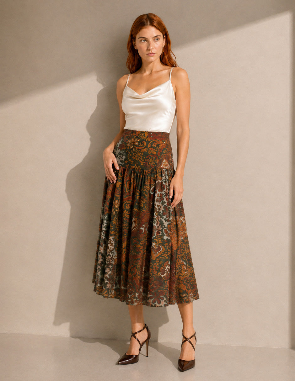 Falda Multicolor Analisa