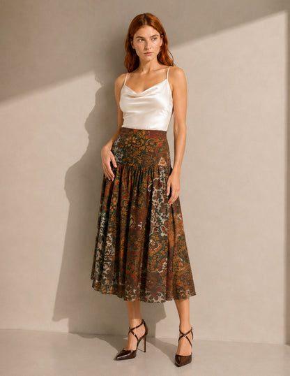 Falda Multicolor Analisa