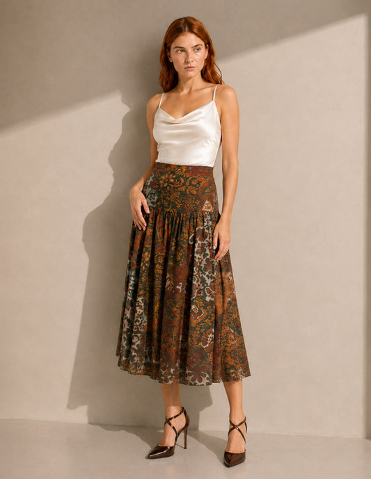 Falda Multicolor Analisa