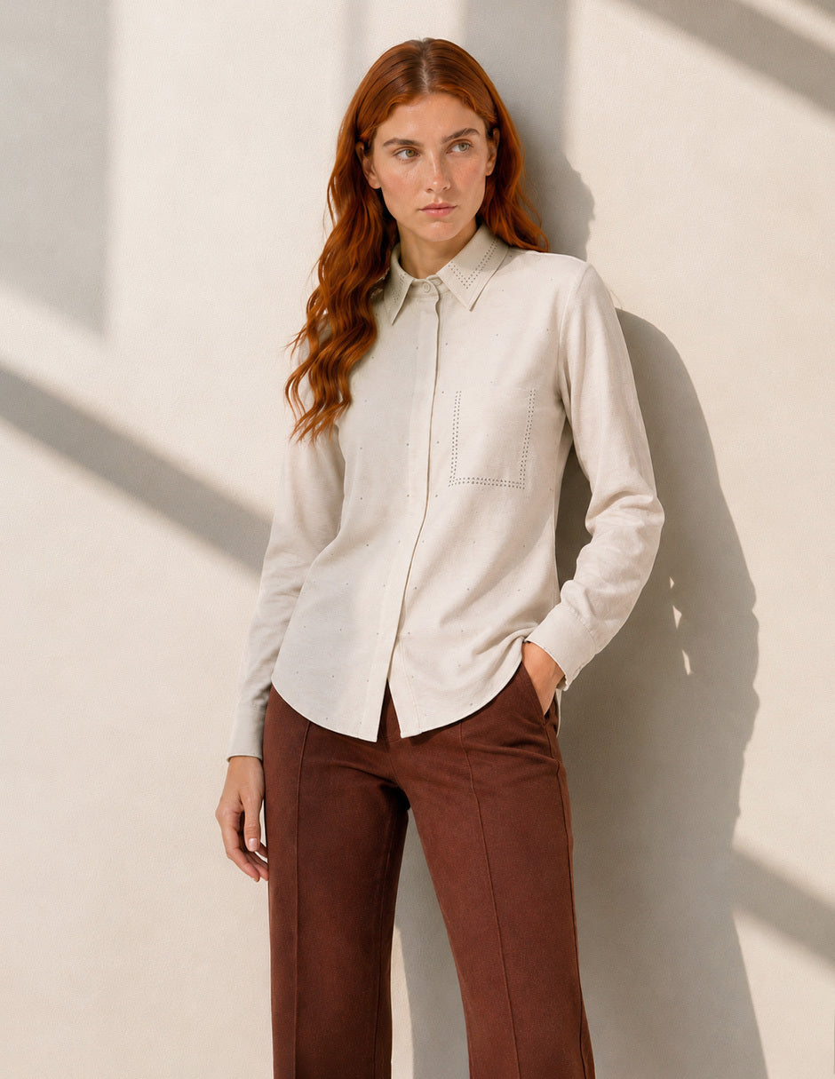 Blusa Beige Analisa