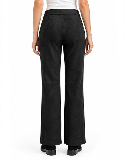 Pantalón Gamuza Negro Celia