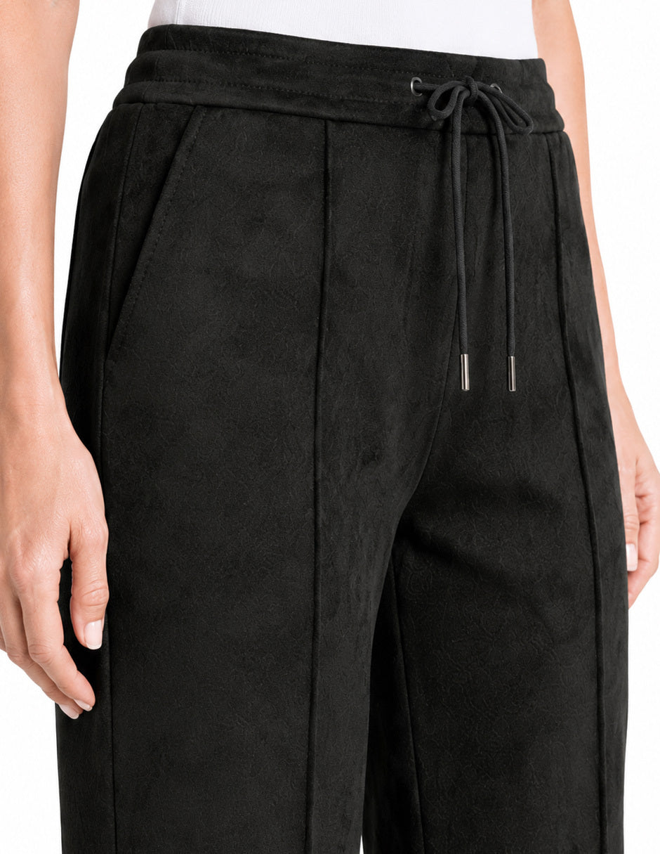 Pantalón Gamuza Negro Celia