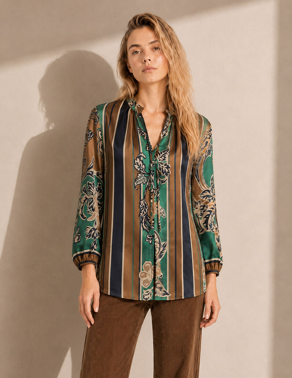 Blusa Multicolor Ikerne