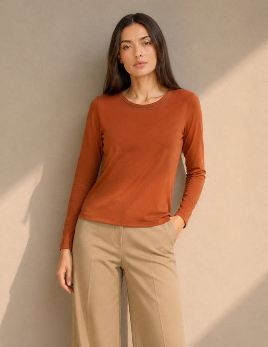 Blusa Naranja Andreina