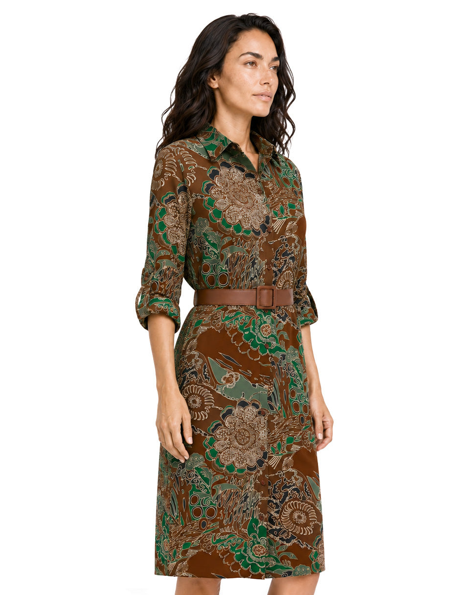 Vestido Café Mika