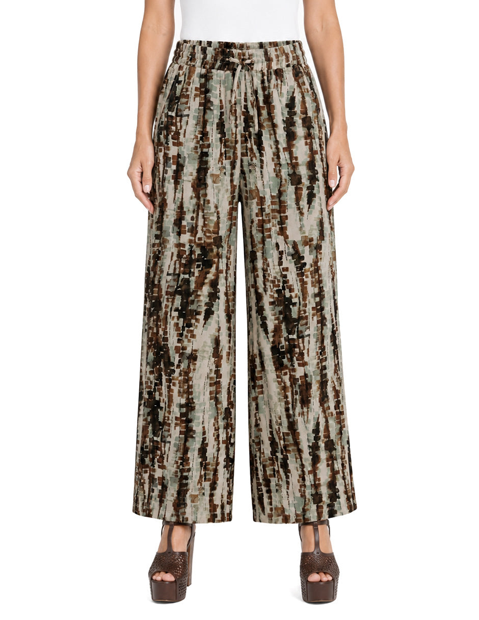 Pantalón Pijamero Beige Mika