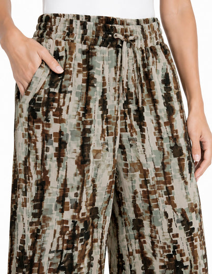 Pantalón Pijamero Beige Mika