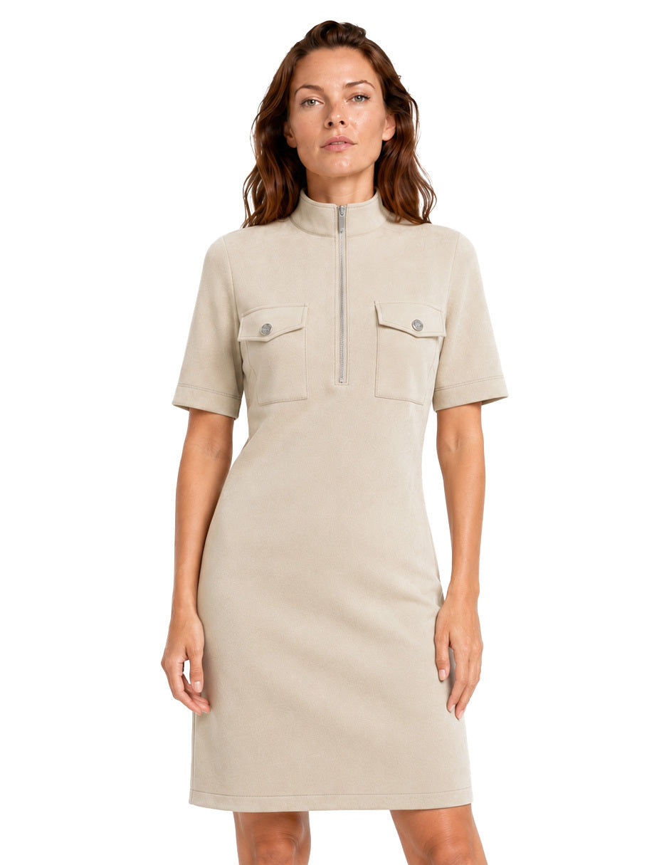 Vestido Chemise Marfil Ceren