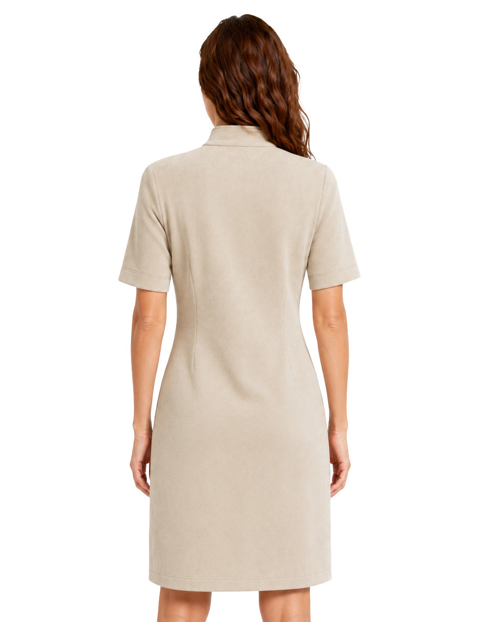 Vestido Chemise Marfil Ceren
