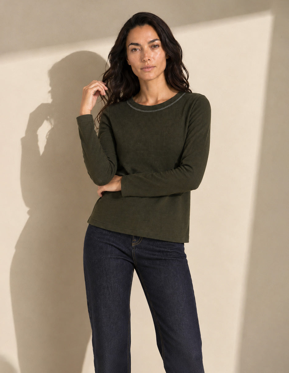 Blusa Verde Solagne