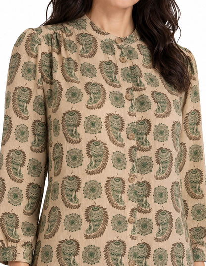 Blusa Beige Solagne