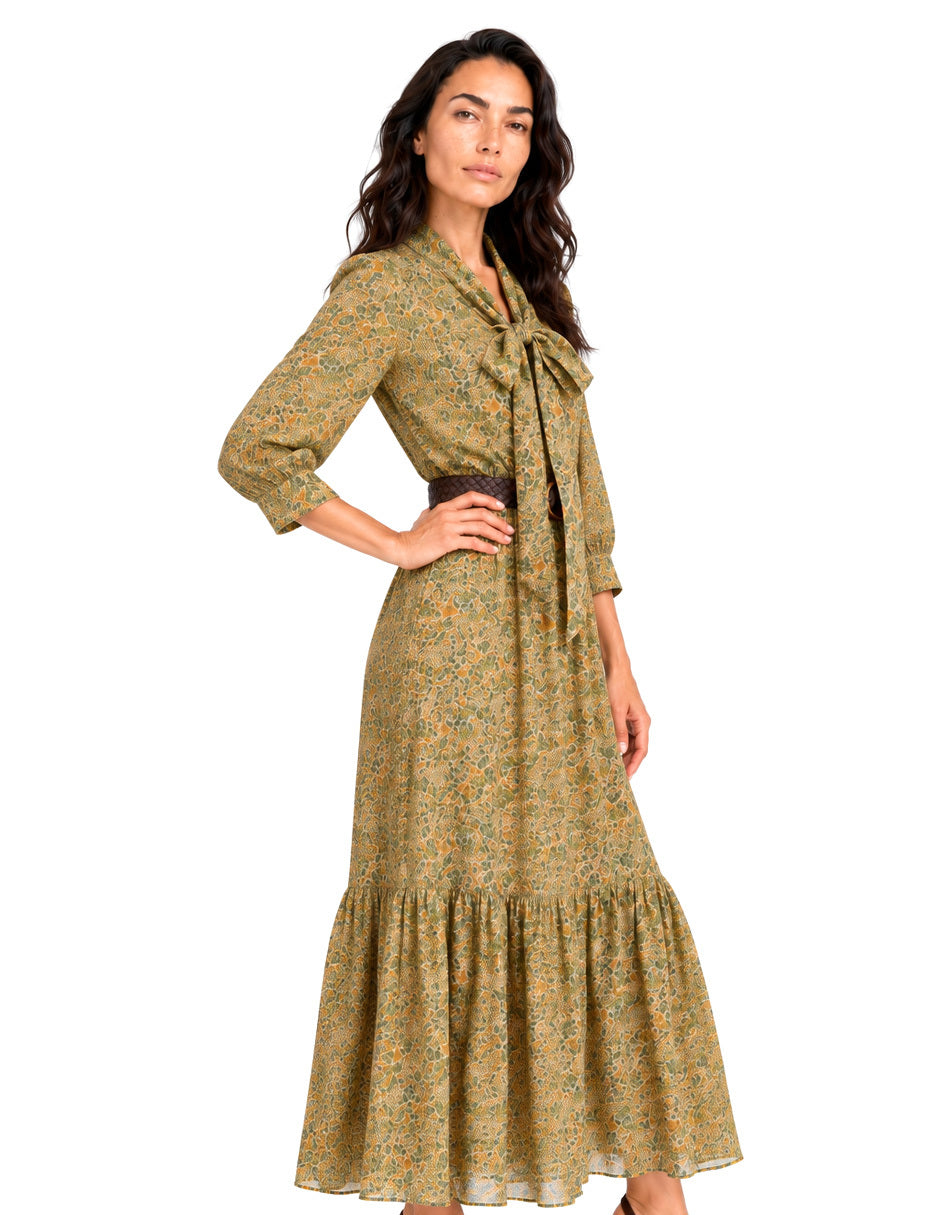 Vestido Verde Solagne