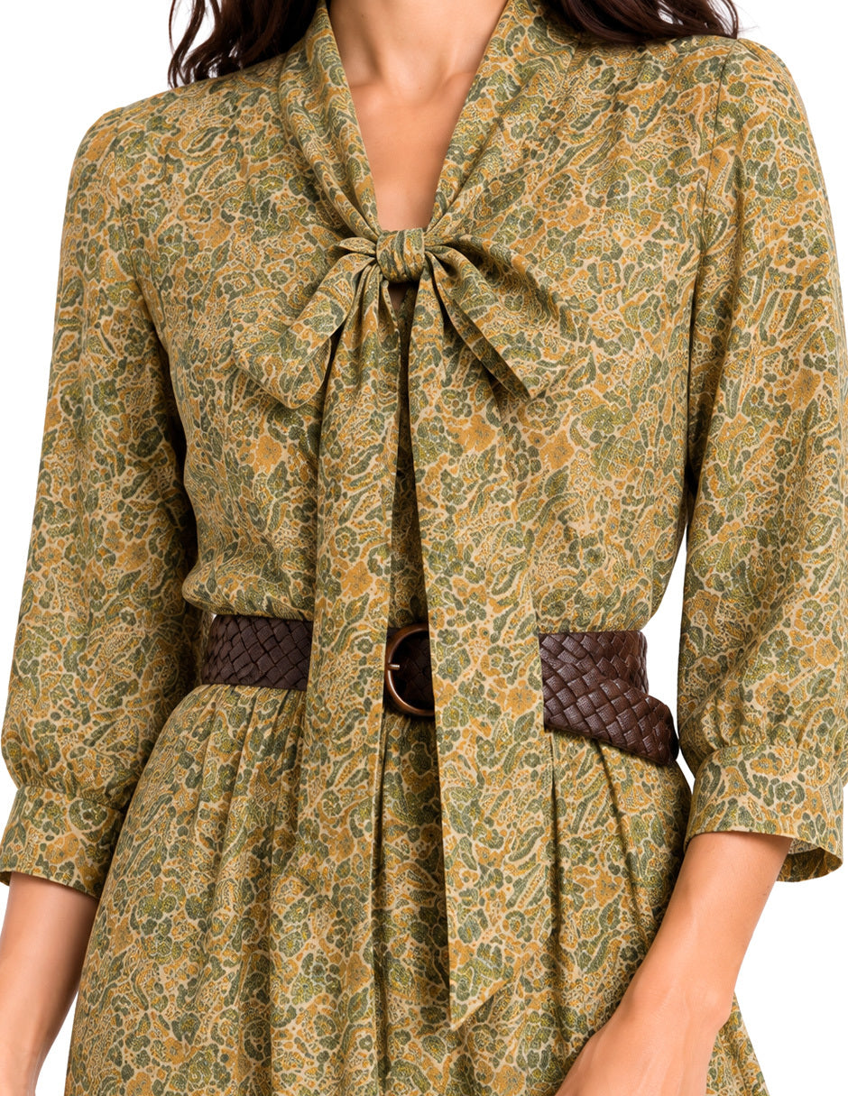 Vestido Verde Solagne