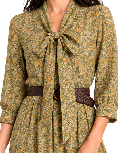 Vestido Verde Solagne
