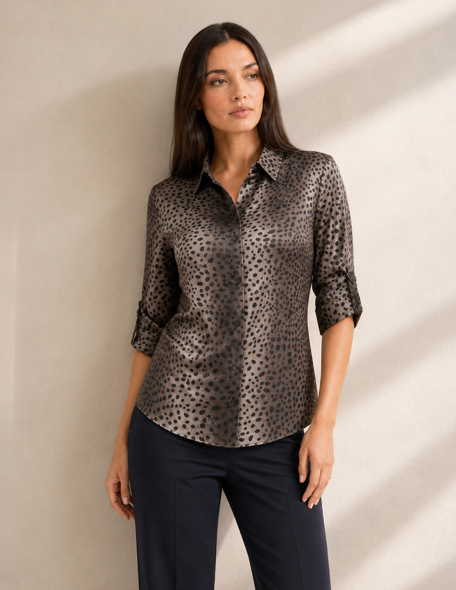 Blusa Esenciales Animal Print
