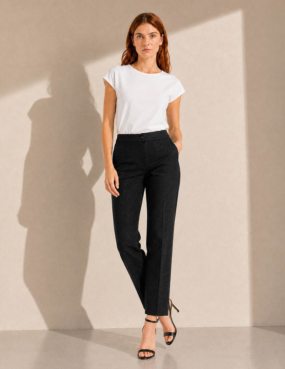 Pantalón Jaspeado Esenciales