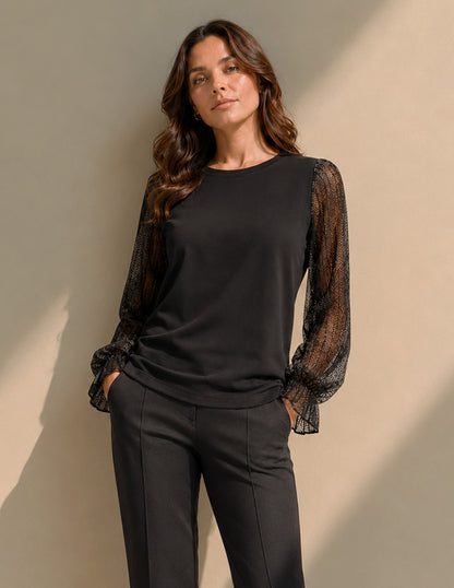 Blusa Negra Esenciales