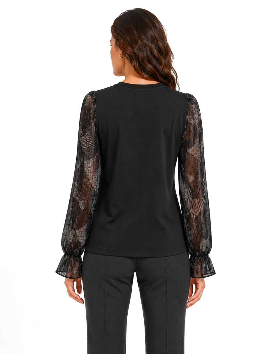 Blusa Negra Esenciales
