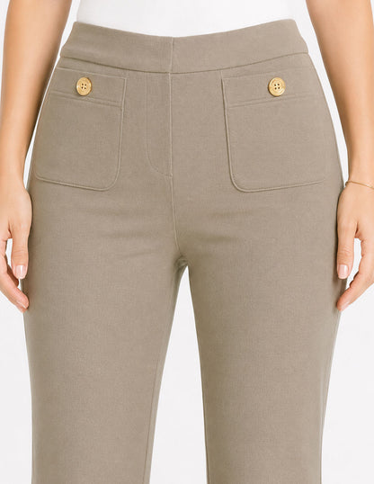 Pantalón Recto Liso Esenciales