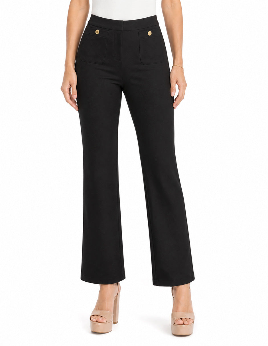 Pantalón Recto Liso Esenciales