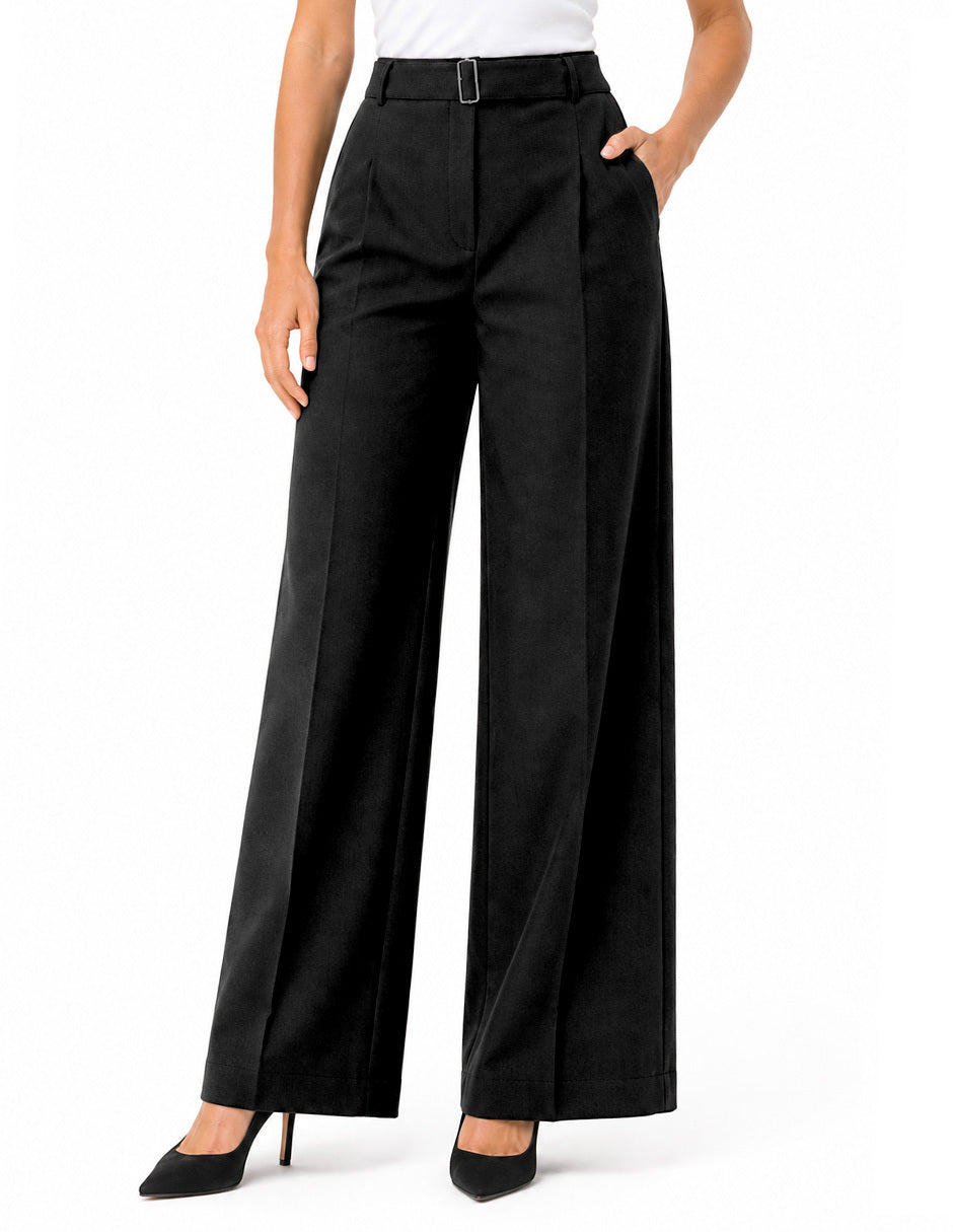 Pantalón Liso Amplio Esenciales
