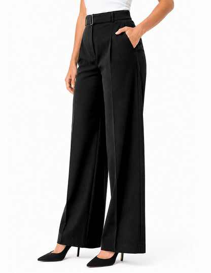 Pantalón Liso Amplio Esenciales