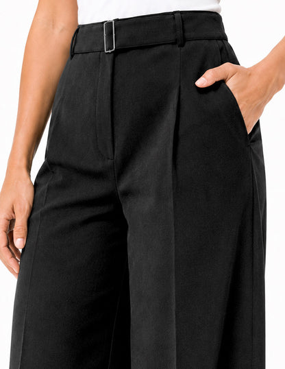 Pantalón Liso Amplio Esenciales