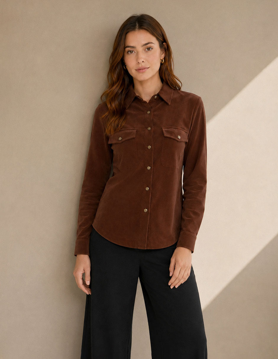 Blusa Lisa Camisera Esenciales