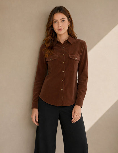 Blusa Lisa Camisera Esenciales